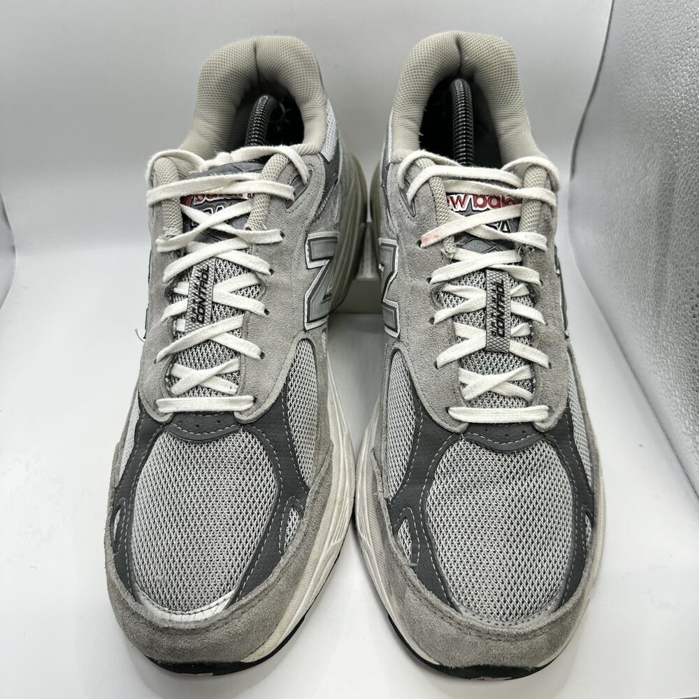 New Balance USA 990 v3 ‘Made In The USA’ Gray Sneaker W990GL3 Men’s | Size 12 US - Picture 4 of 8